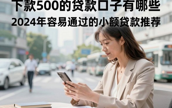 下款500的贷款口子有哪些,2024年容易通过的小额贷款推荐
