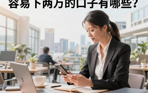 容易下两万的口子有哪些？2026年还能下款的正规平台推荐