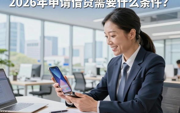 2026年申请借贷需要什么条件?正规平台有哪些容易下款