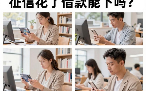 征信花了借款能下吗？征信花了一般多久能恢复