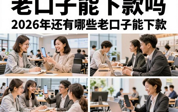 老口子能下款吗,2026年还有哪些老口子能下款