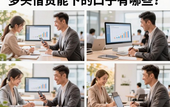 多头借贷能下的口子有哪些?2026年征信花也能下款的平台推荐