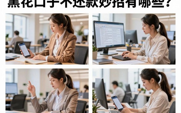 黑花口子不还款妙招有哪些?2026黑户口子不还款后果及应对方法