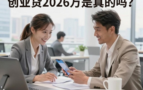 创业贷2026万是真的吗?申请条件有哪些