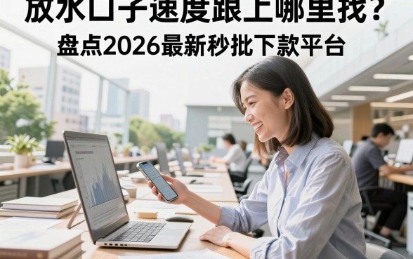 放水口子速度跟上哪里找?盘点2026最新秒批下款平台
