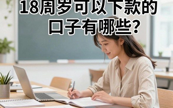 18周岁可以下款的口子有哪些？2024年正规秒下款平台推荐