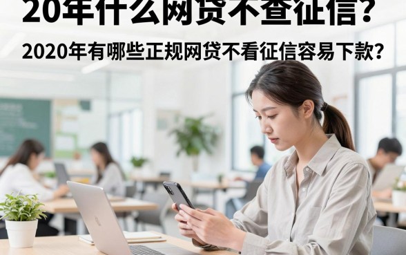 20年什么网贷不查征信？2020年有哪些正规网贷不看征信容易下款？