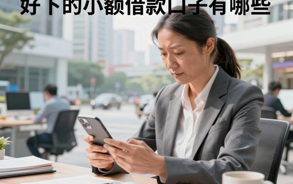 好下的小额借款口子有哪些,2026年容易通过的平台推荐