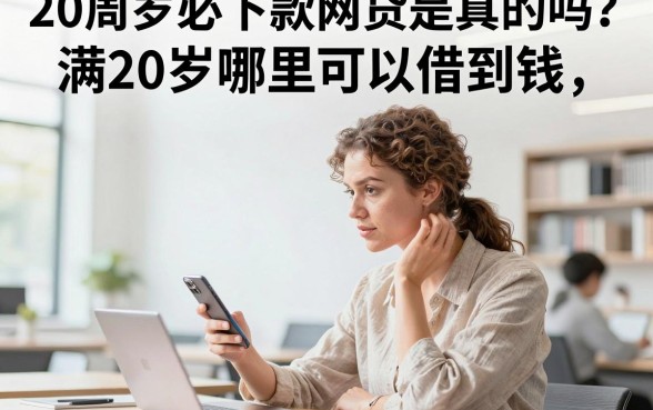 20周岁必下款网贷是真的吗？满20岁哪里可以借到钱