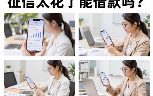 征信太花了能借款吗?盘点2026年还能下款的靠谱平台