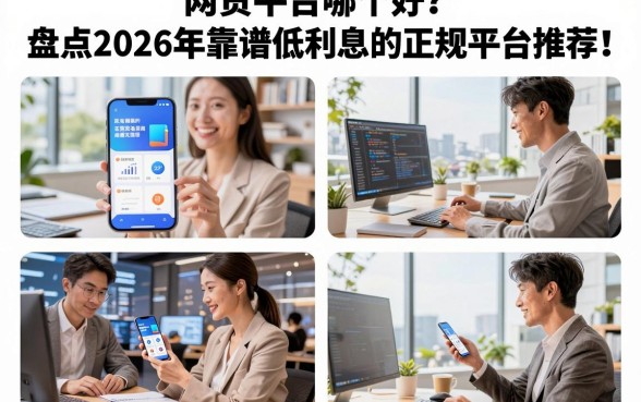 网贷平台哪个好?盘点2026年靠谱低利息的正规平台推荐