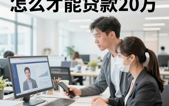 怎么才能贷款20万,正规银行贷款需要什么条件