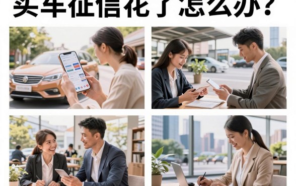 买车征信花了怎么办？征信花了对贷款买车有影响吗