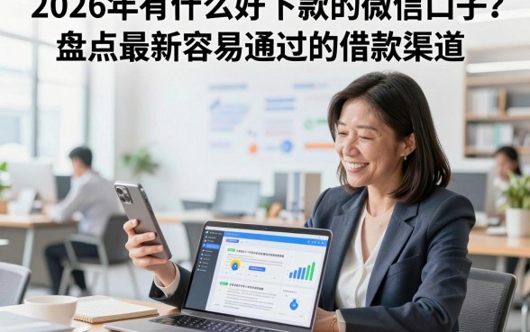2026年有什么好下款的微信口子?盘点最新容易通过的借款渠道