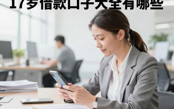 17岁借款口子大全有哪些，未成年哪里可以借钱？