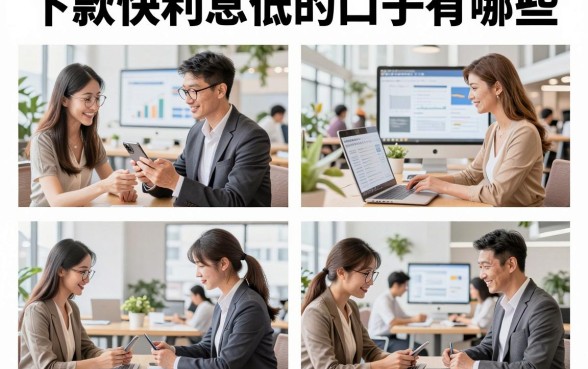 下款快利息低的口子有哪些,2026年靠谱的低息贷款平台推荐