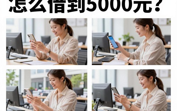 怎么借到5000元？急用钱哪里可以快速贷款？