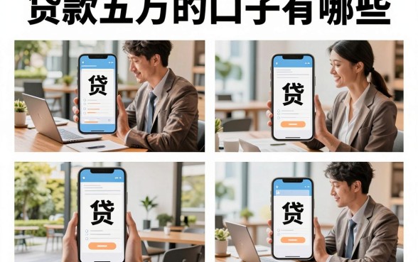 贷款五万的口子有哪些,哪里可以快速贷到五万?