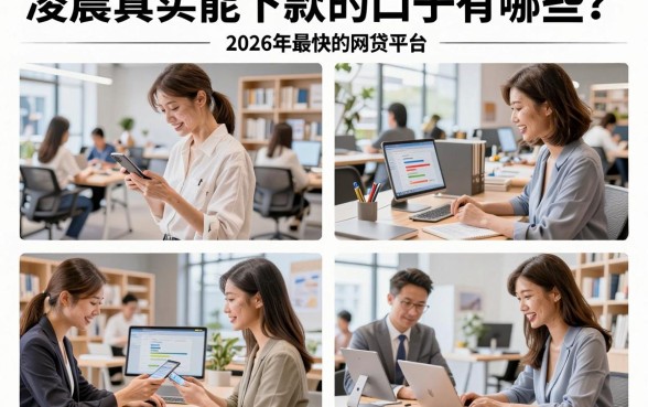 凌晨真实能下款的口子有哪些？盘点2026年最新下款快的网贷平台