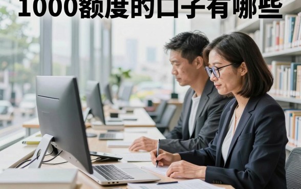 1000额度的口子有哪些，2026最新容易下款的口子推荐