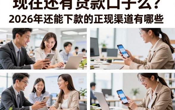 现在还有贷款口子么？2026年还能下款的正规渠道有哪些