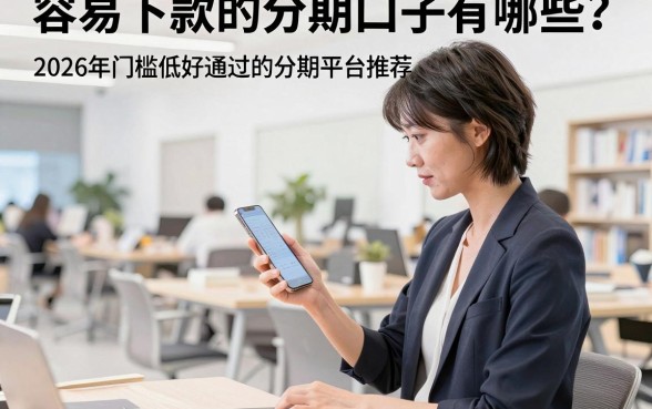 容易下款的分期口子有哪些？2026年门槛低好通过的分期平台推荐