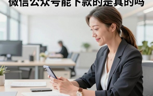 微信公众号能下款的是真的吗,哪些公众号可以借钱秒到账