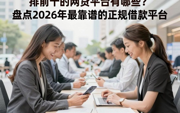 排前十的网贷平台有哪些?盘点2026年最靠谱的正规借款平台