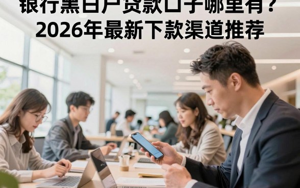 银行黑白户贷款口子哪里有？2026年最新下款渠道推荐