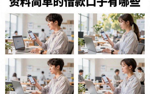 资料简单的借款口子有哪些,2026年门槛低好下款的借款平台推荐