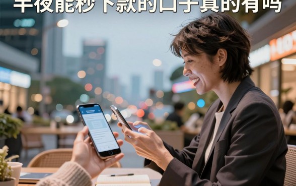 半夜能秒下款的口子真的有吗，盘点几个靠谱的急速放款平台