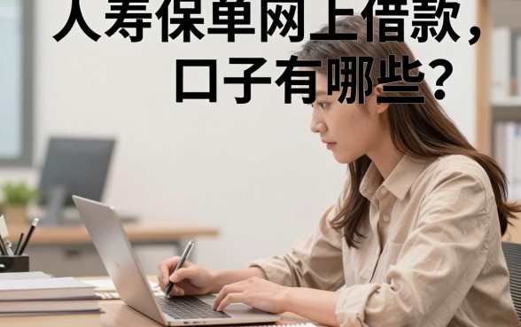 人寿保单网上借款口子有哪些?人寿保单贷款怎么申请?