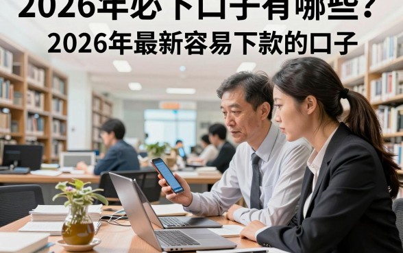 2026年必下口子有哪些?盘点2026年最新容易下款的口子