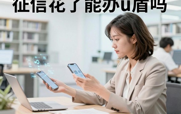征信花了能办u盾吗，征信不好去银行办U盾会被拒吗