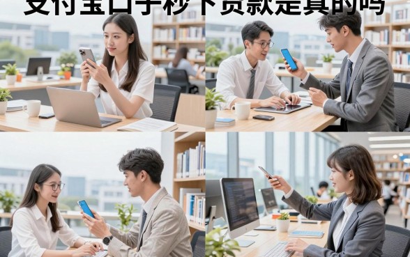 支付宝口子秒下贷款是真的吗,2026年有哪些靠谱的放款平台