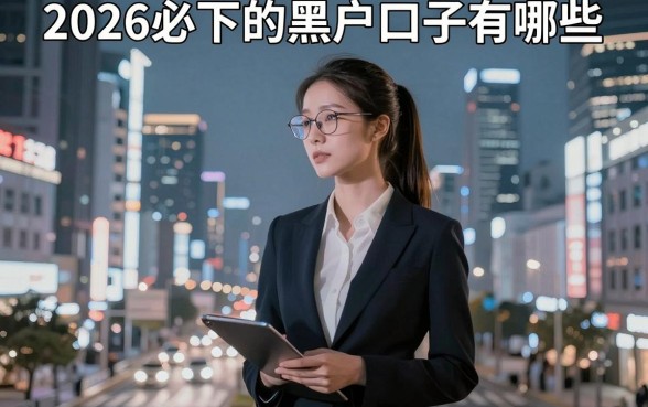 2026必下的黑户口子有哪些,2026年必下的黑户口子真的靠谱吗