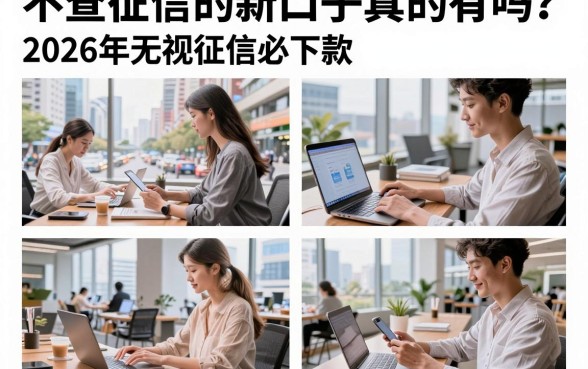 不查征信的新口子真的有吗?2026年无视征信必下款的贷款平台推荐