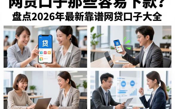 网贷口子那些容易下款?盘点2026年最新靠谱网贷口子大全