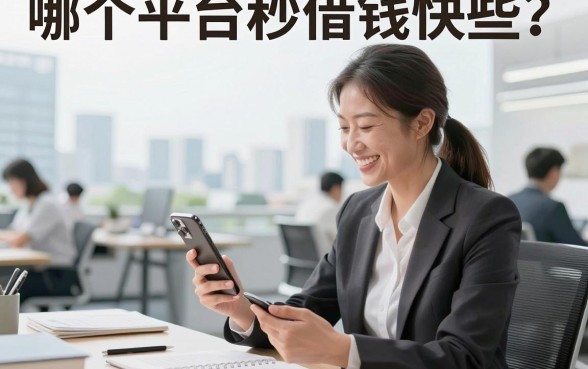 哪个平台秒借钱快些?正规靠谱的急贷平台推荐