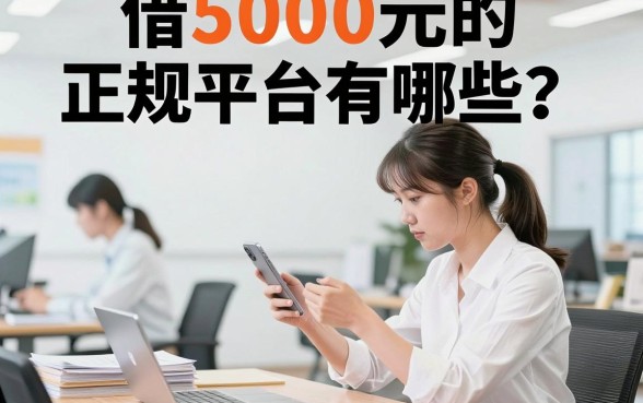 借5000元的正规平台有哪些？哪个容易下款利息低
