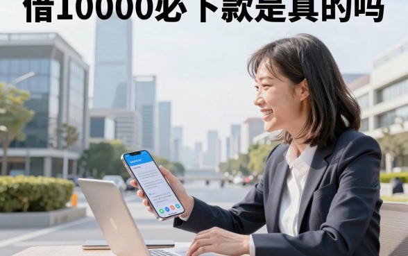 借10000必下款是真的吗，哪里可以借10000马上到账