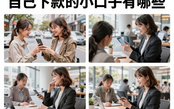自己下款的小口子有哪些,2026年不看征信必下款的小额贷款推荐