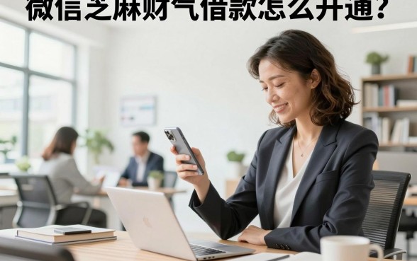 微信芝麻财气借款怎么开通?正规靠谱吗安全吗
