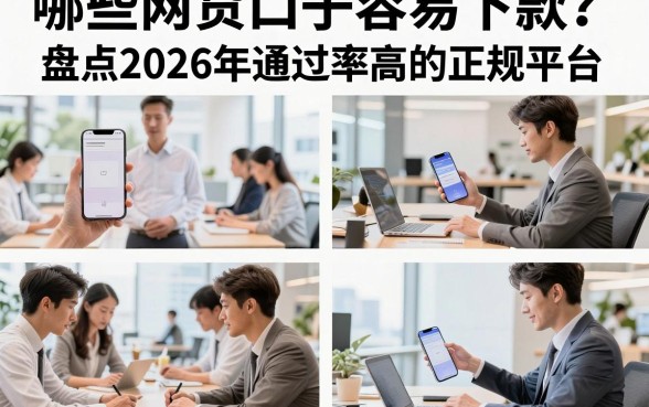 哪些网贷口子容易下款？盘点2026年通过率高的正规平台