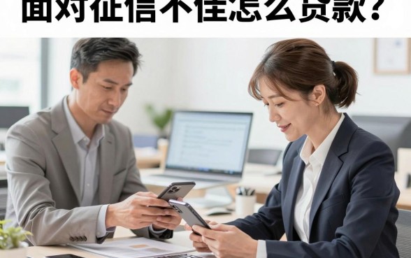 面对征信不佳怎么贷款?征信不好哪里可以借到钱