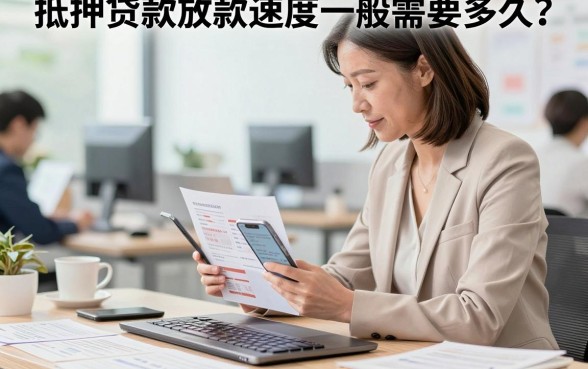 抵押贷款放款速度一般需要多久？银行放款慢的原因及解决方法