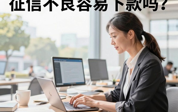 征信不良容易下款吗？征信不好哪里可以借到钱
