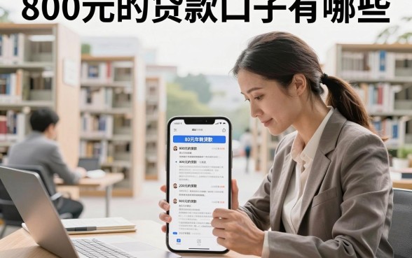 800元的贷款口子有哪些，2026年靠谱的小额贷款平台推荐