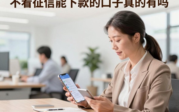 不看征信能下款的口子真的有吗,盘点几个不看征信必下款的平台