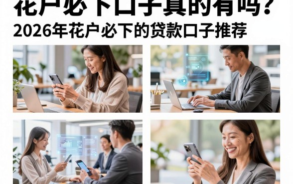 花户必下口子真的有吗?2026年花户必下的贷款口子推荐
